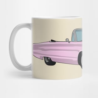 1960s Pink Chevy Car Soft top Mug